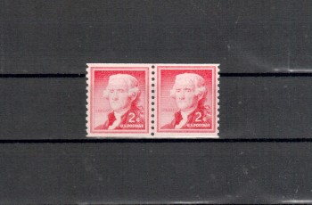 USA Michelnummer 654 Cx LINE - PAIR postfrisch 