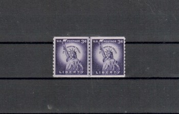 USA Michelnummer 656 Cw LINE - PAIR postfrisch 
