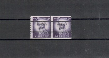 USA Michelnummer 656 CxV LINE - PAIR postfrisch 