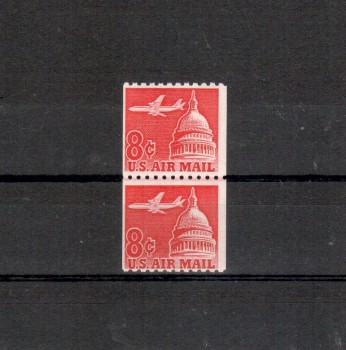 USA Michelnummer 836 C LINE PAIR postfrisch 