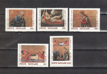 Vatikan Michelnummer 1018 - 1022 postfrisch Vatikan Michelnummer 1018 - 1022 postfrisch