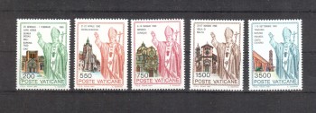 Vatikan Michelnummer 1046 - 1050 postfrisch Vatikan Michelnummer 1046 - 1050 postfrisch