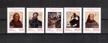 Vatikan Michelnummer 1051 - 1055 postfrisch