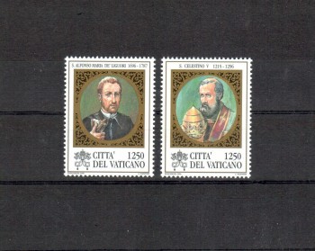 Vatikan Michelnummer 1188 - 1189 postfrisch Vatikan Michelnummer 1188 - 1189 postfrisch
