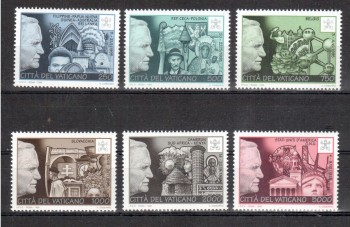 Vatikan Michelnummer 1190 - 1195 postfrisch Vatikan Michelnummer 1190 - 1195 postfrisch