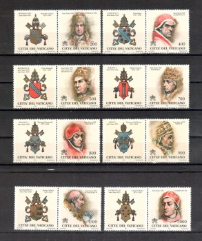 Vatikan Michelnummer 1234 - 1241 postfrisch Vatikan Michelnummer 1234 - 1241 postfrisch