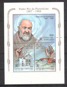 Vatikan Michelnummer Block 19 postfrisch