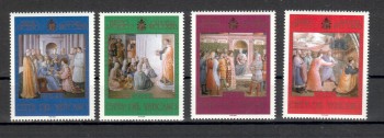 Vatikan Michelnummer 1454 - 1457 postfrisch Vatikan Michelnummer 1454 - 1457 postfrisch