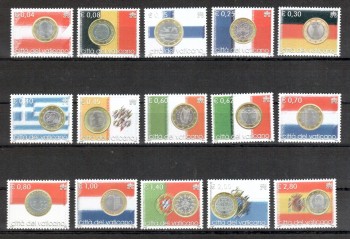 Vatikan Michelnummer 1491 - 1505 postfrisch