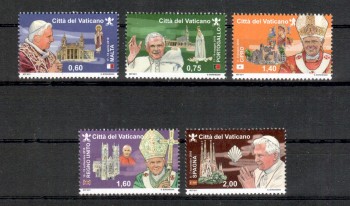 Vatikan Michelnummer 1721 - 1725 postfrisch