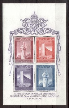 Vatikan Michelnummer Block 2 postfrisch