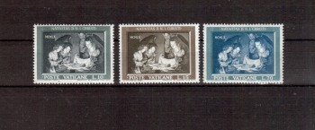 Vatikan Michelnummer 357 - 359 postfrisch
