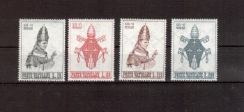 Vatikan Michelnummer 432 - 435 postfrisch