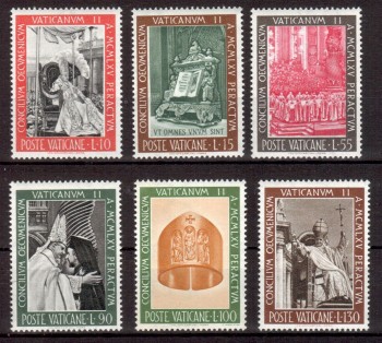 Vatikan Michelnummer 508 - 513 postfrisch