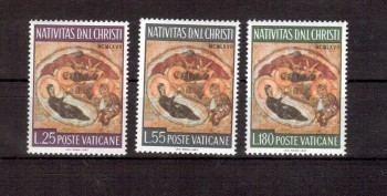 Vatikan Michelnummer 533 - 535 postfrisch Vatikan Michelnummer 533 - 535 postfrisch