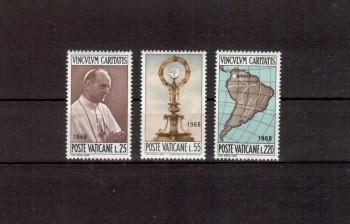Vatikan Michelnummer 538 - 540 postfrisch