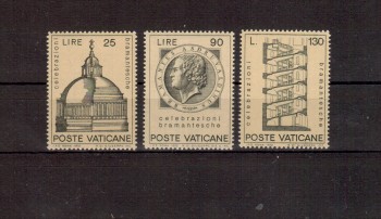 Vatikan Michelnummer 596 - 598 postfrisch