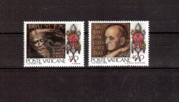Vatikan Michelnummer 718 - 719 postfrisch