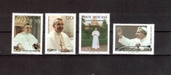 Vatikan Michelnummer 732 - 735 postfrisch