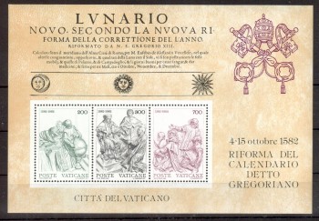 Vatikan Michelnummer Block 4 postfrisch