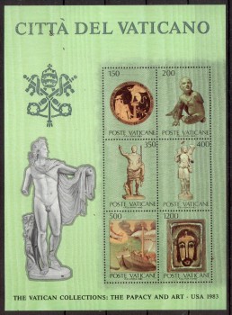 Vatikan Michelnummer Block 7 postfrisch