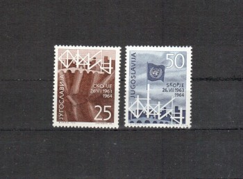 Jugoslawien Michelnummer 1082 - 1083 postfrisch