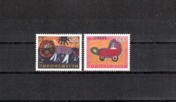 Jugoslawien Michelnummer 1615 - 1616 postfrisch Jugoslawien Michelnummer 1615 - 1616 postfrisch