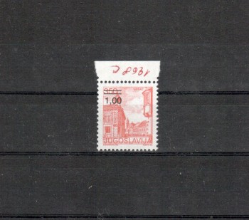 Jugoslawien Michelnummer 1968 postfrisch