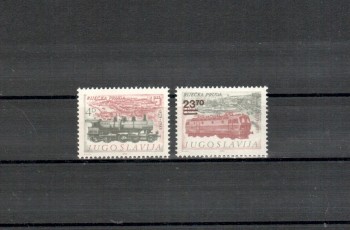 Jugoslawien Michelnummer 1981 - 1982 postfrisch