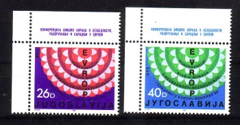 Jugoslawien Michelnummer 2071 - 2072 postfrisch