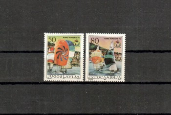 Jugoslawien Michelnummer 2167 - 2168 postfrisch
