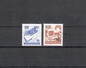 Jugoslawien Michelnummer 2282 - 2283 postfrisch