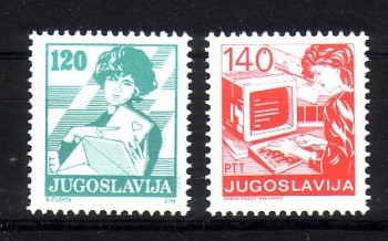 Jugoslawien Michelnummer 2288 - 2289 postfrisch