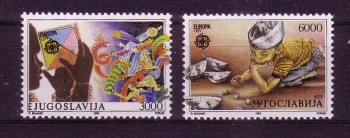 Jugoslawien Michelnummer 2340 - 2341 postfrisch