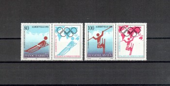 Jugoslawien Michelnummer 2523 - 2524 postfrisch