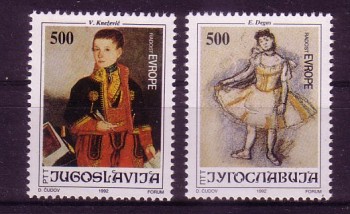 Jugoslawien Michelnummer 2562 - 2563 postfrisch
