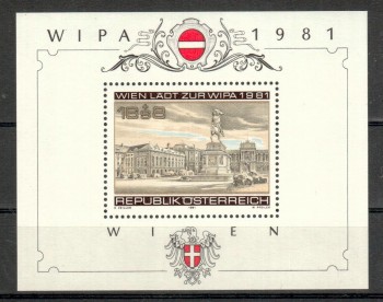 Oesterreich Michelnummer 1665 Block 5 postfrisch