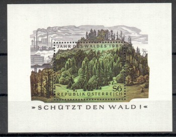 Oesterreich Michelnummer 1819 Block 7 postfrisch