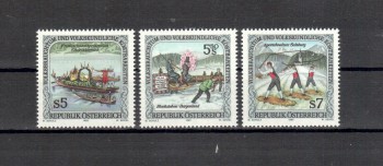Oesterreich Michelnummer 2100 - 2102 postfrisch Oesterreich Michelnummer 2100 - 2102 postfrisch