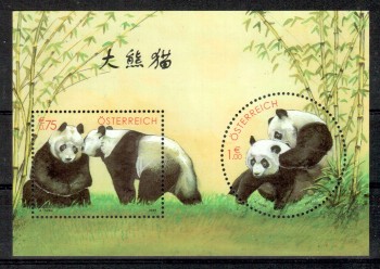 Oesterreich Michelnummer 2409 - 2410 Block 18 postfrisch