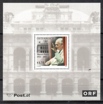 Oesterreich Michelnummer 2411 Block 19 postfrisch