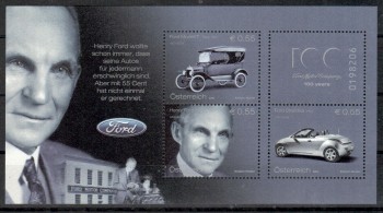 Oesterreich Michelnummer 2427 - 2429 Block 20 postfrisch