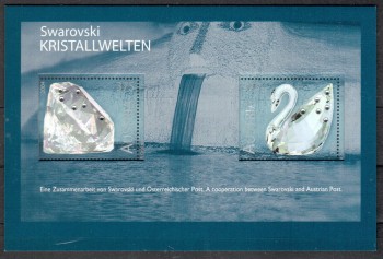 Oesterreich Michelnummer 2495 - 2496 Block 25 postfrisch Oesterreich Michelnummer 2495 - 2496 Block 25 postfrisch