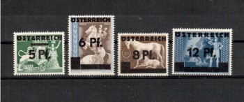 Oesterreich Michelnummer 664 - 667 postfrisch
