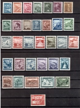 Oesterreich Michelnummer 738 - 770 postfrisch