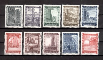 Oesterreich Michelnummer 858 - 867 postfrisch