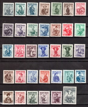 Oesterreich Michelnummer 893 - 926 postfrisch