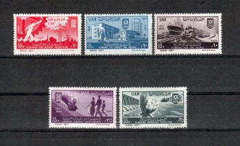 Aegypten Michelnummer 628 - 632 postfrisch