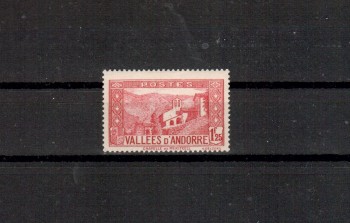 Andorra,frz. Michelnummer 40 postfrisch Andorra,frz. Michelnummer 40 postfrisch