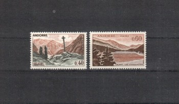 Andorra,frz. Michelnummer 191 - 192 postfrisch